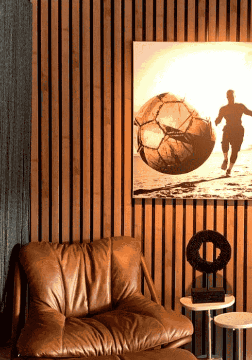Painel Ripado Nogueira